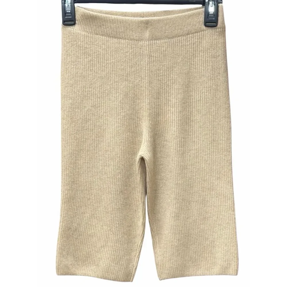 Naked Cashmere 100% Cashmere Short in Camel NWT Size XS - Picture 2 of 6